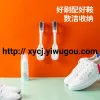 Multi-functional soft-bristled shoe cleaning brush that doesn't damage shoes, special brush for shoe cleaning, long-handled white shoe cleaning brush details Picture
